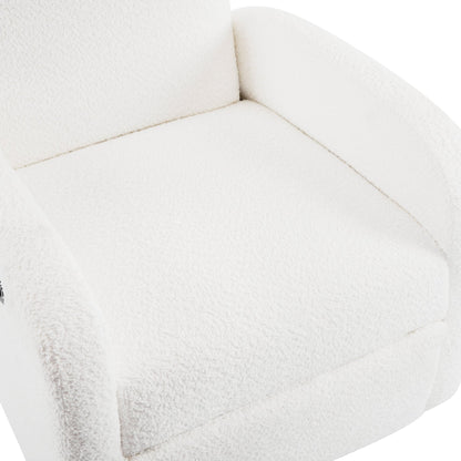 360 Swivel and Glider Recliner Chair - Beige - 1st Choice Furniture Direct