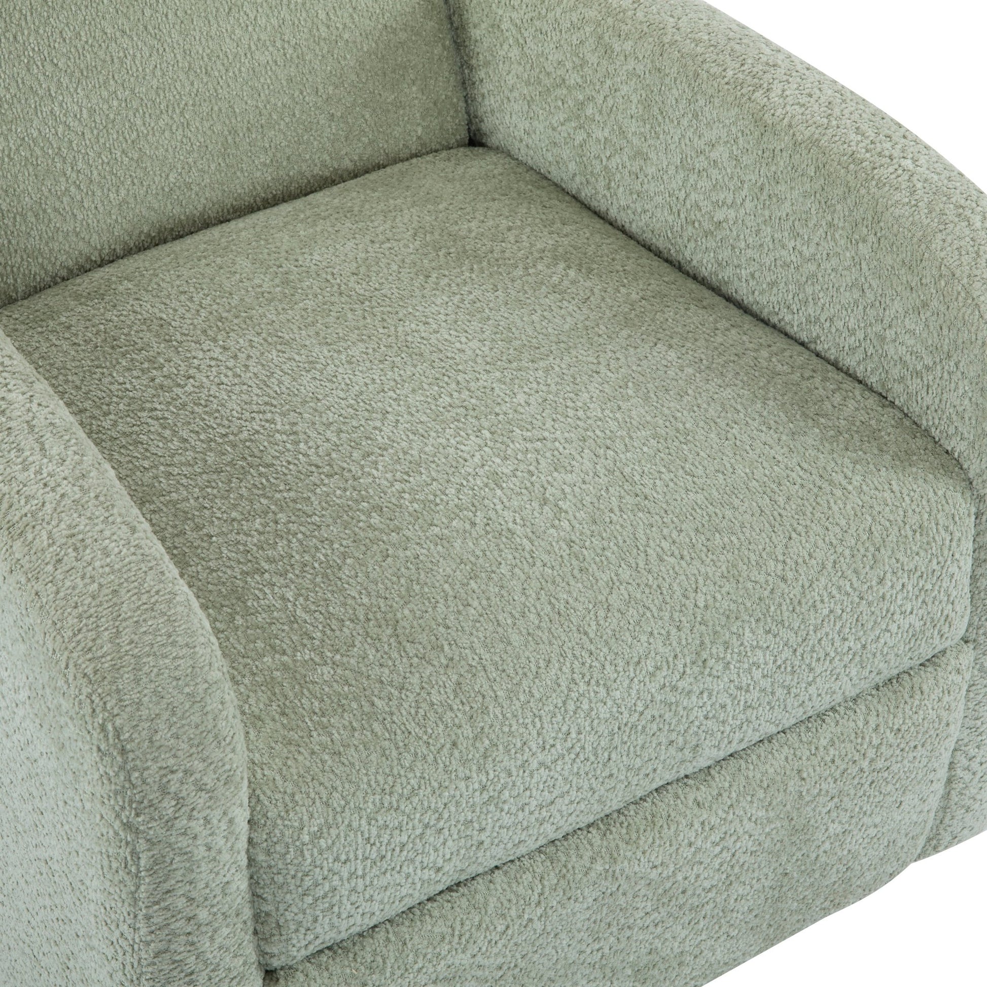 360 Swivel and Glider Recliner Chair - Light Green - 1st Choice Furniture Direct