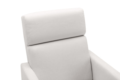 1st Choice Modern Upholstered Rocker Nursery Chair Plush Seating Glider