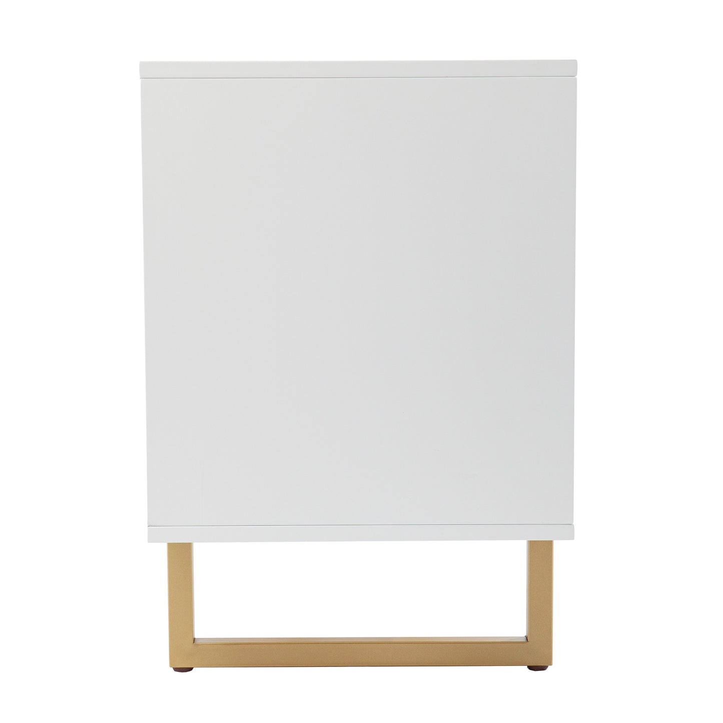 1st Choice Modern and Elegant Mursley Media Cabinet with Storage in White