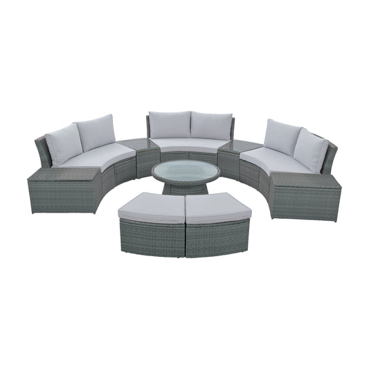 1st Choice 10-Piece Patio sofa set Crafted for Durability and Functionality