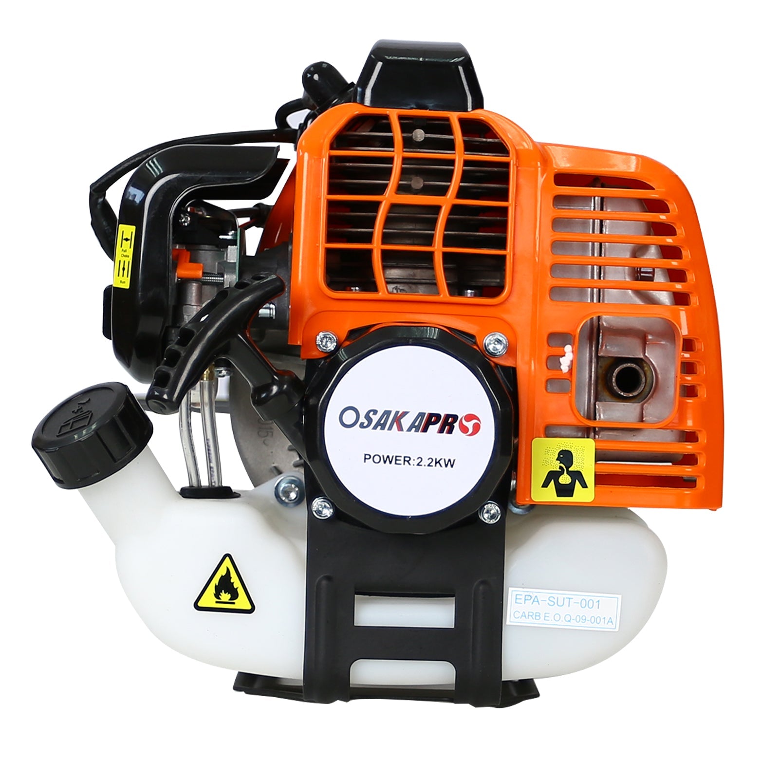 4 in 1 Multi - Functional Trimming Tool, 52CC 2 - Cycle Garden Tool System with Gas Pole Saw, Hedge Trimmer, Grass Trimmer, and Brush Cutter EPA Compliant - 1st Choice Furniture Direct