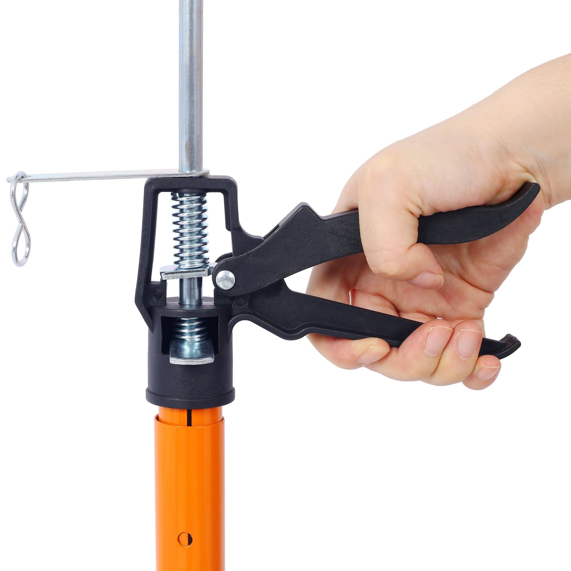 4 Pack Adjustable Support Pole,Steel 3rd Hand Support System,Support Rod for Jacks Cargo Bars Drywalls,Cabinet Jacks for Installing Cabinets,Extends from 45 to 114 Inch ,with carry bag - 1st Choice Furniture Direct