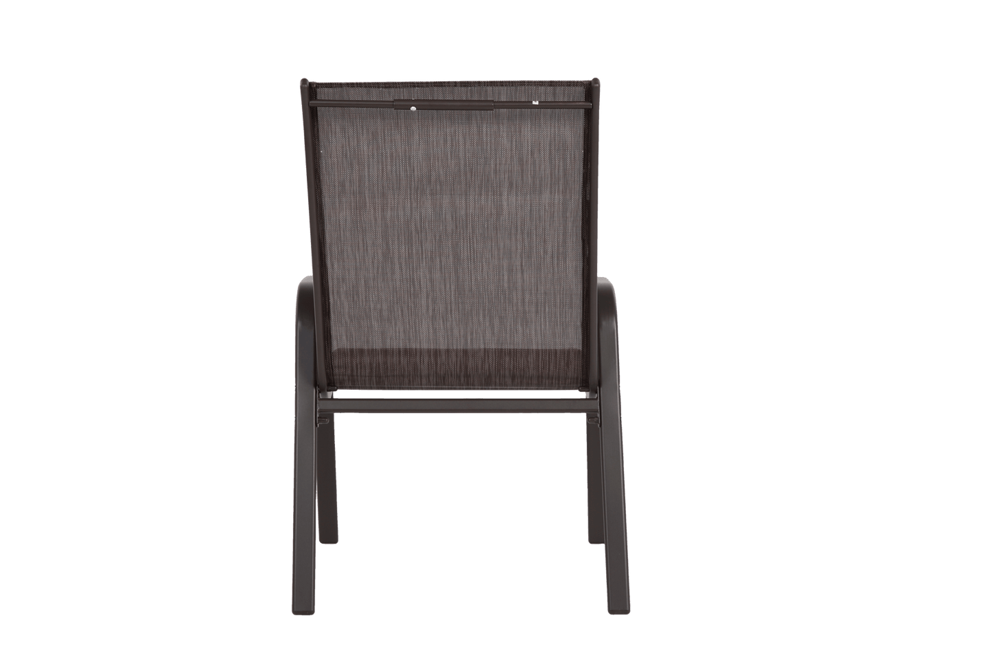 4-Piece Brown Outdoor Patio Chair Set with Steel Frame - 1st Choice Furniture Direct