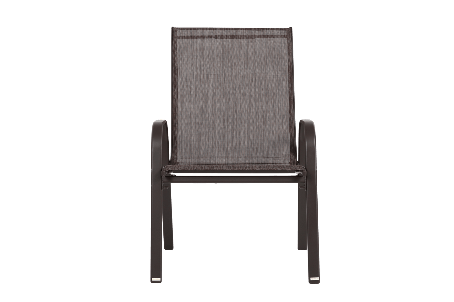 4-Piece Brown Outdoor Patio Chair Set with Steel Frame - 1st Choice Furniture Direct