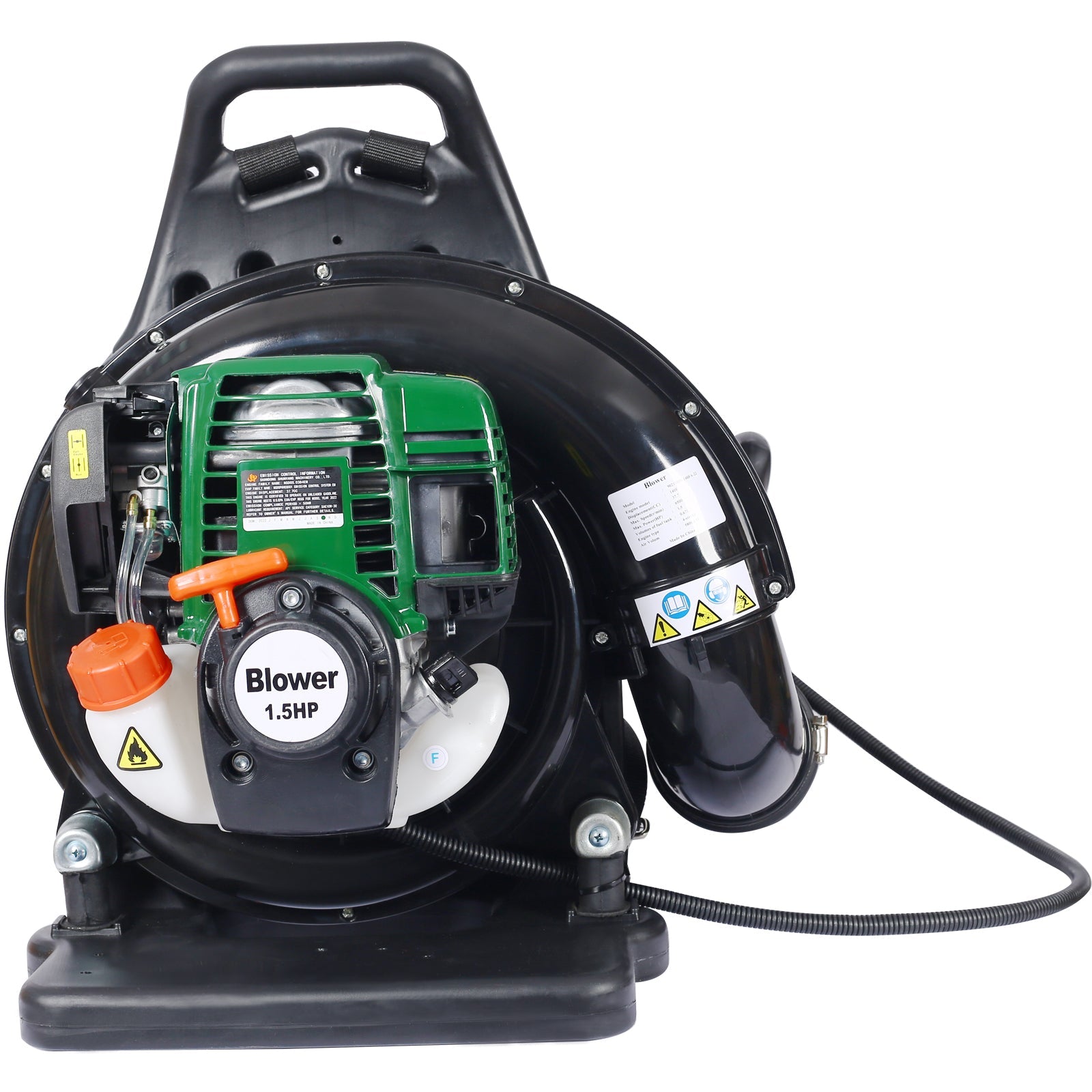 4 - STROKE BACKPACK LEAF BLOWER,GAS 37.7cc,1.5HP 580CFM ,super light weight 16.5lbs - 1st Choice Furniture Direct