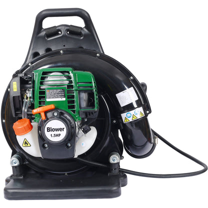 4 - STROKE BACKPACK LEAF BLOWER,GAS 37.7cc,1.5HP 580CFM ,super light weight 16.5lbs - 1st Choice Furniture Direct