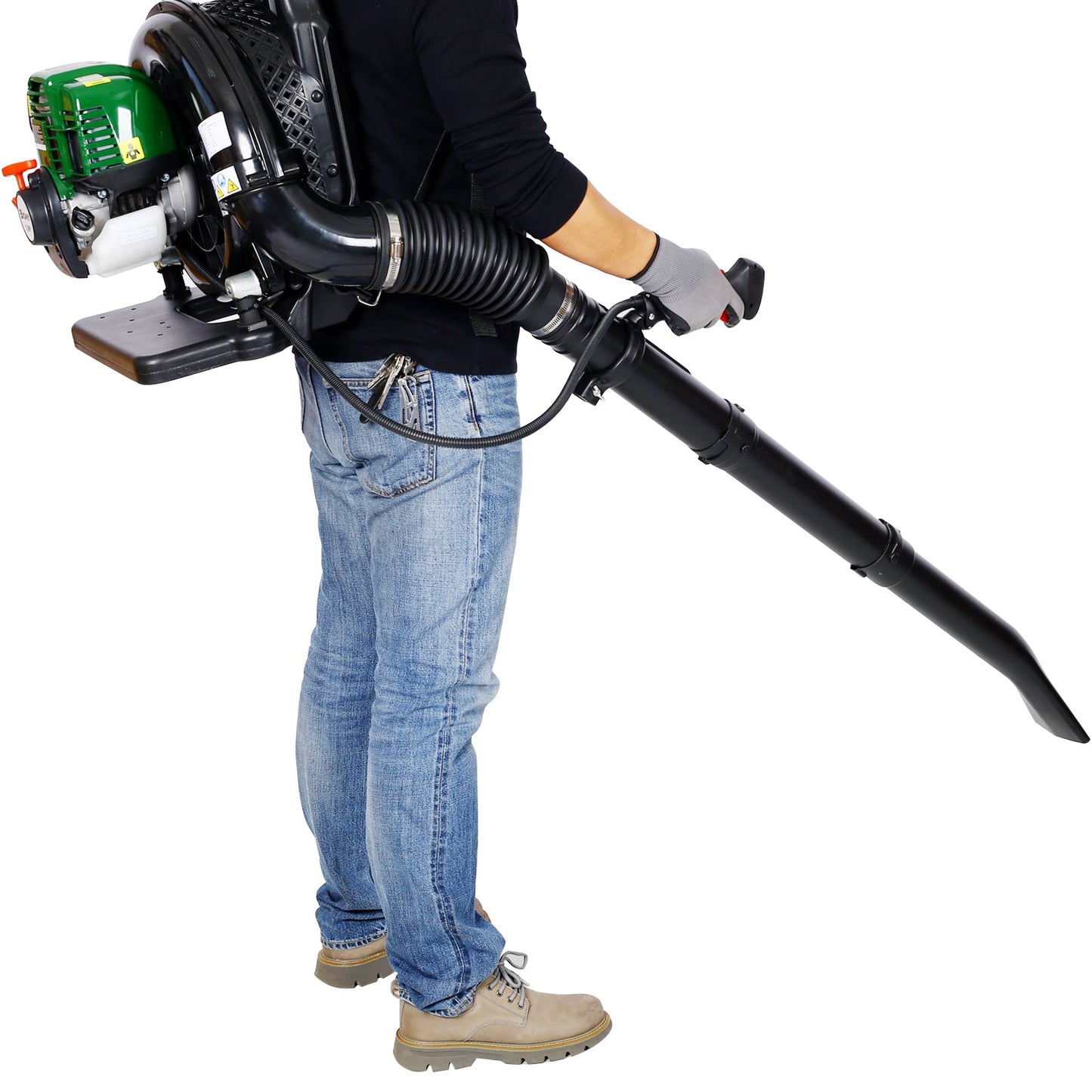 4 - STROKE BACKPACK LEAF BLOWER,GAS 37.7cc,1.5HP 580CFM ,super light weight 16.5lbs - 1st Choice Furniture Direct