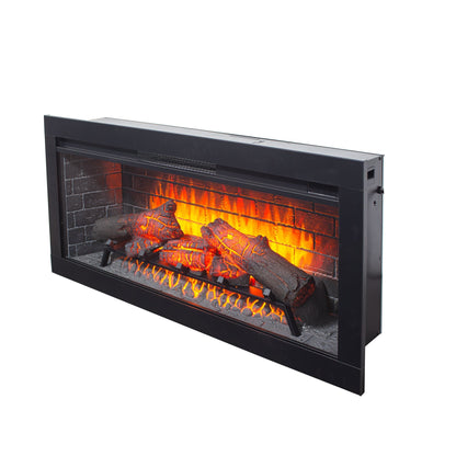 42 inch Infrared Electric Fireplace with Removable Trim kit Insert, Touch Panel Home Decor Heater - 1st Choice Furniture Direct