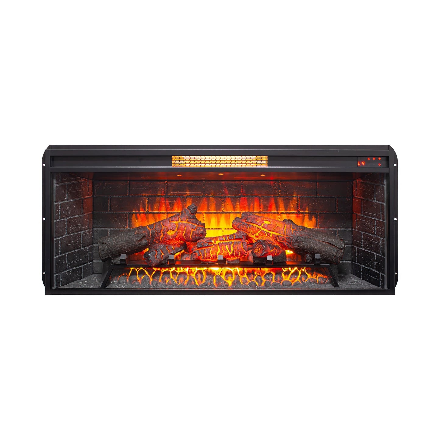 42 inch Infrared Electric Fireplace with Removable Trim kit Insert, Touch Panel Home Decor Heater - 1st Choice Furniture Direct