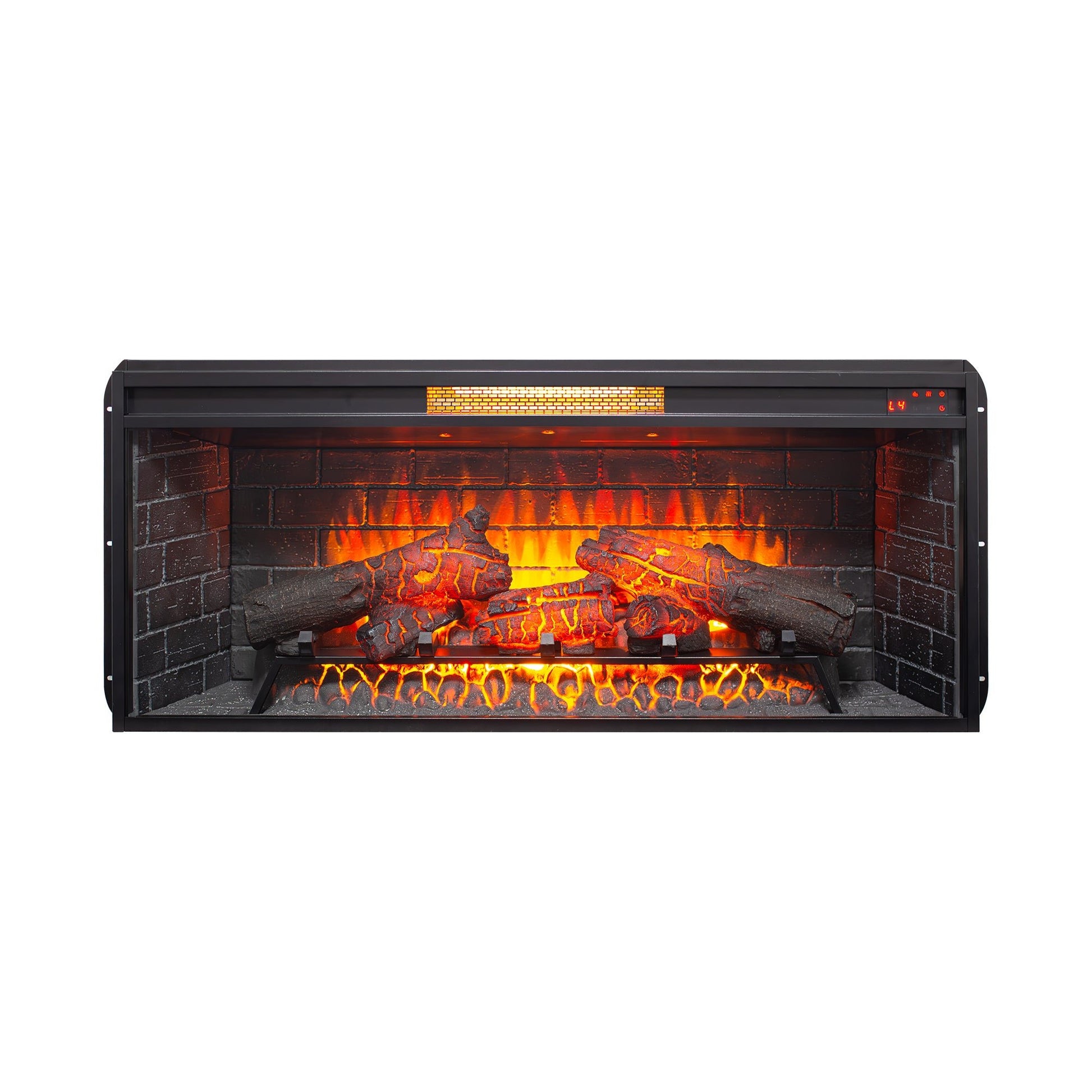 42 inch Infrared Electric Fireplace with Removable Trim kit Insert, Touch Panel Home Decor Heater - 1st Choice Furniture Direct