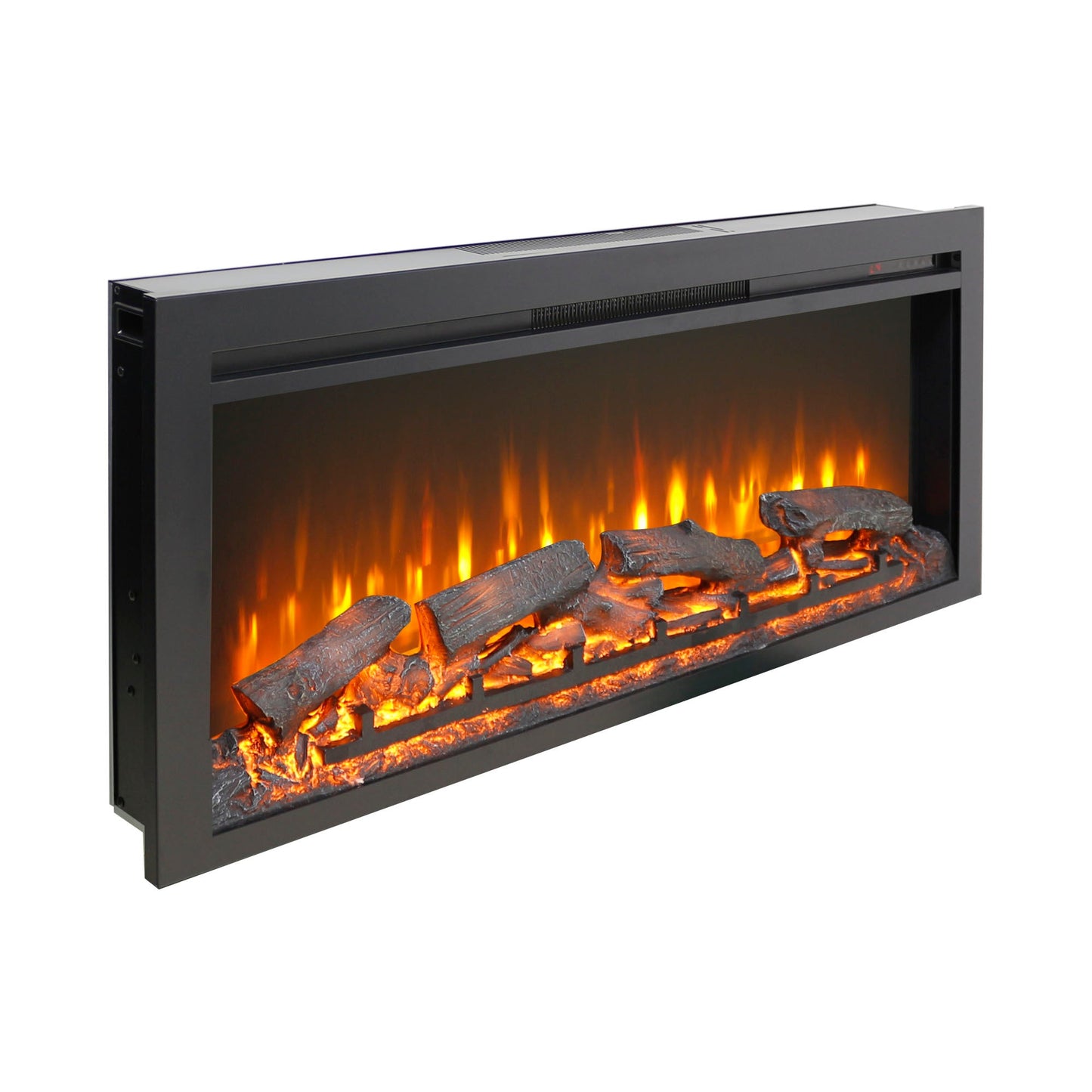 44 Inch Wall Mounted Electric Fireplace with Remote Control - 1st Choice Furniture Direct