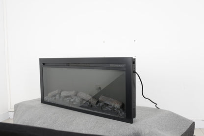 44 Inch Wall Mounted Electric Fireplace with Remote Control - 1st Choice Furniture Direct