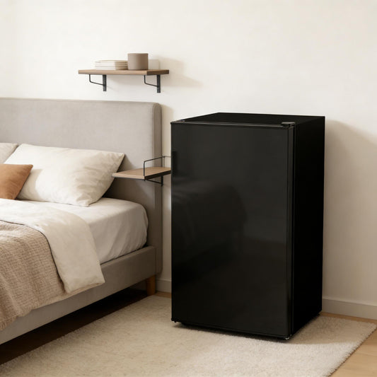 4.5 Cu. Ft. Black Mini Refrigerator with Freezer | Compact Fridge - 1st Choice Furniture Direct