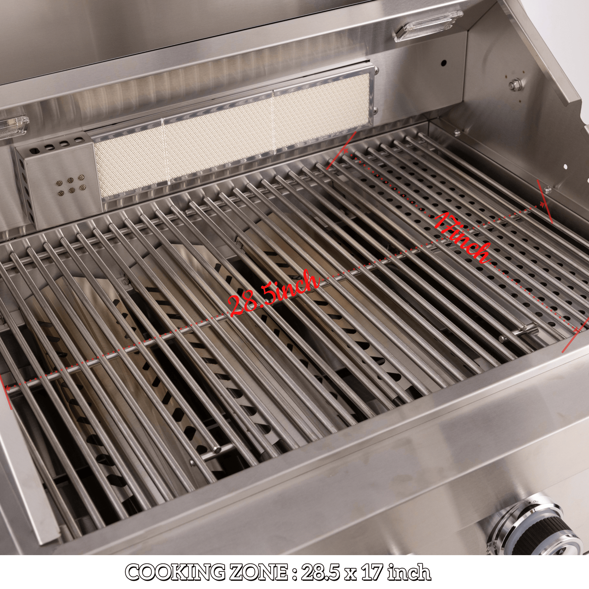 46 - Inch 4 - Burner 72000 BTU Deluxe Stainless Steel Gas Outdoor Kitchen Bar Barbecue Island Grill + Round Side Burner + Rotisserie kit + Granite Countertops+Sink and faucet - 1st Choice Furniture Direct