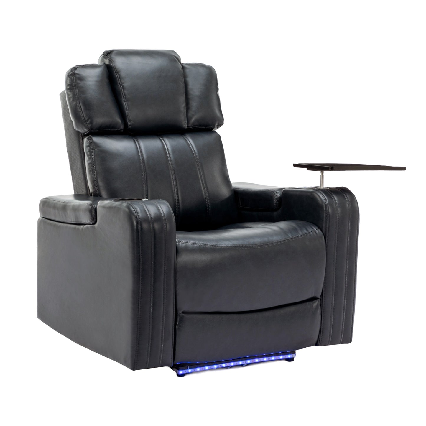 1st Choice Theater Recliner with 360° Swivel Tray Table