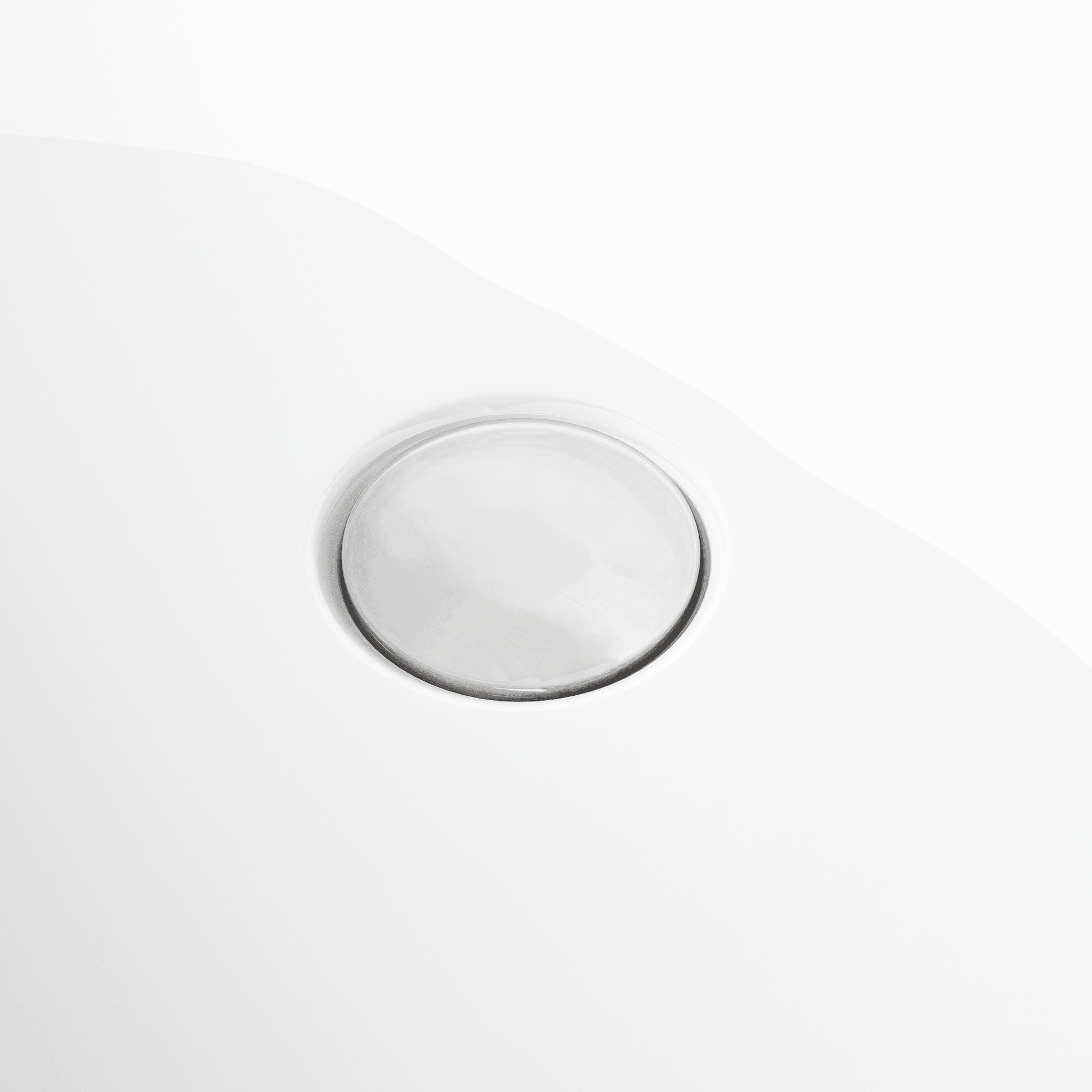 47'' Acrylic Freestanding Bathtub - Acrylic Soaking Tubs, White Bathtub, Oval Shape Freestanding Bathtub With Chrome Overflow and Pop - Up Drain CUPC Certificate - 1st Choice Furniture Direct