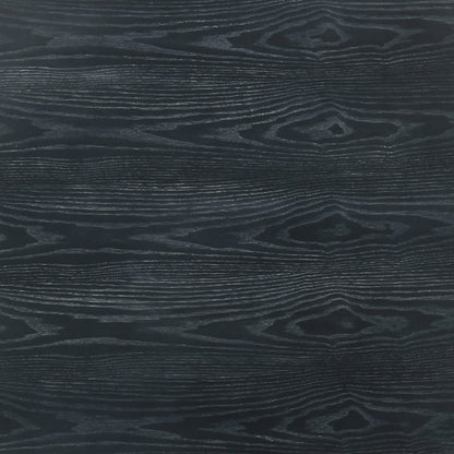 47-Inch Rustic Round Pedestal Dining Table in Charcoal Gray - 1st Choice Furniture Direct