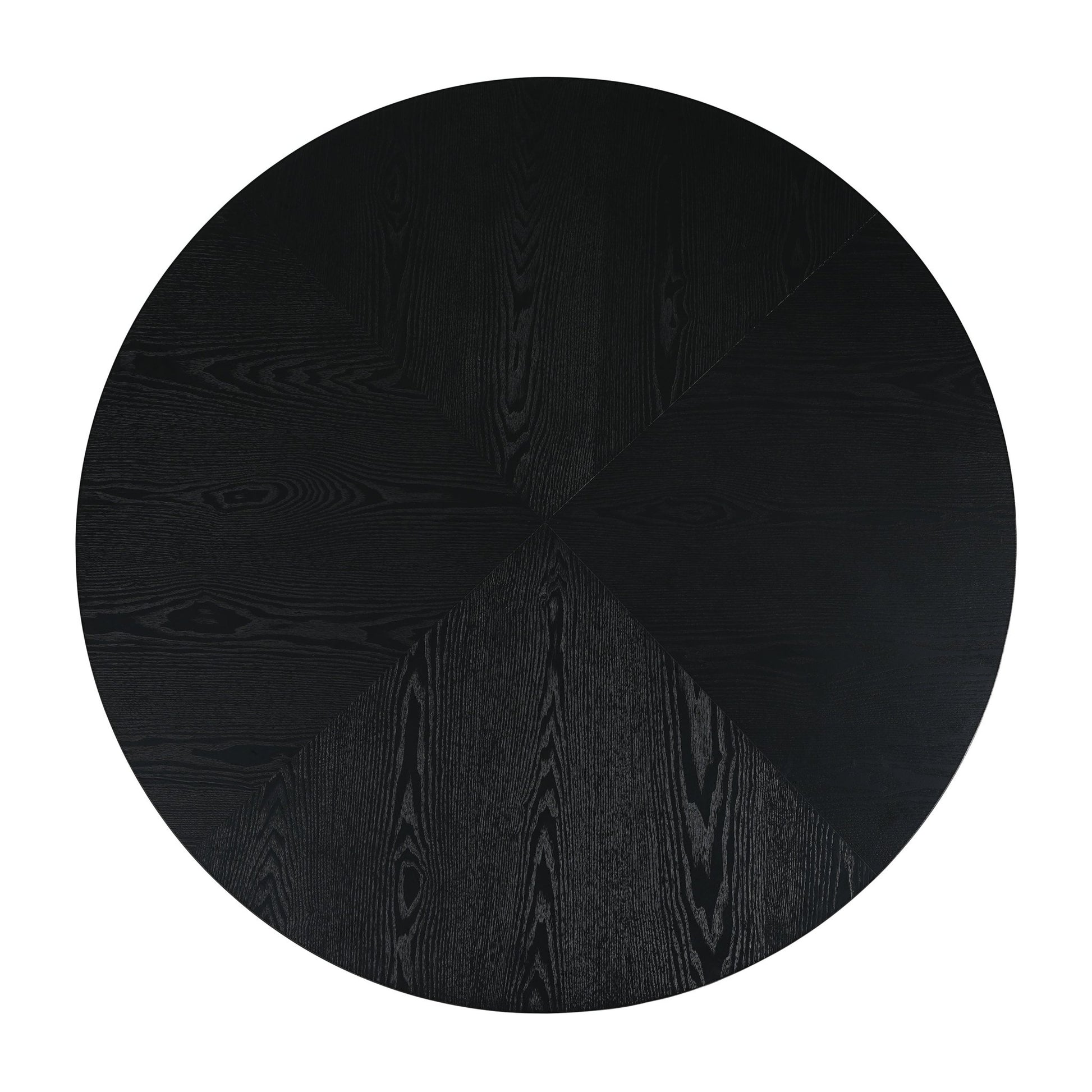 47.25' Round Pedestal Dining Table - N771P194860H_N771P194876J (Black) - 1st Choice Furniture Direct