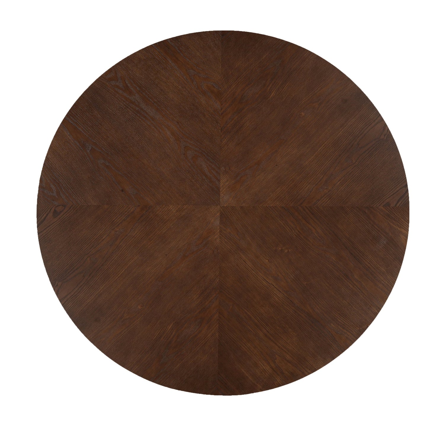 47.25' Round Pedestal Dining Table - N771P194860H_N771P194876J (Walnut) - 1st Choice Furniture Direct