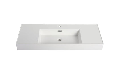 48'' Bathroom Resin Sink(GRB48120MMO) - 1st Choice Furniture Direct