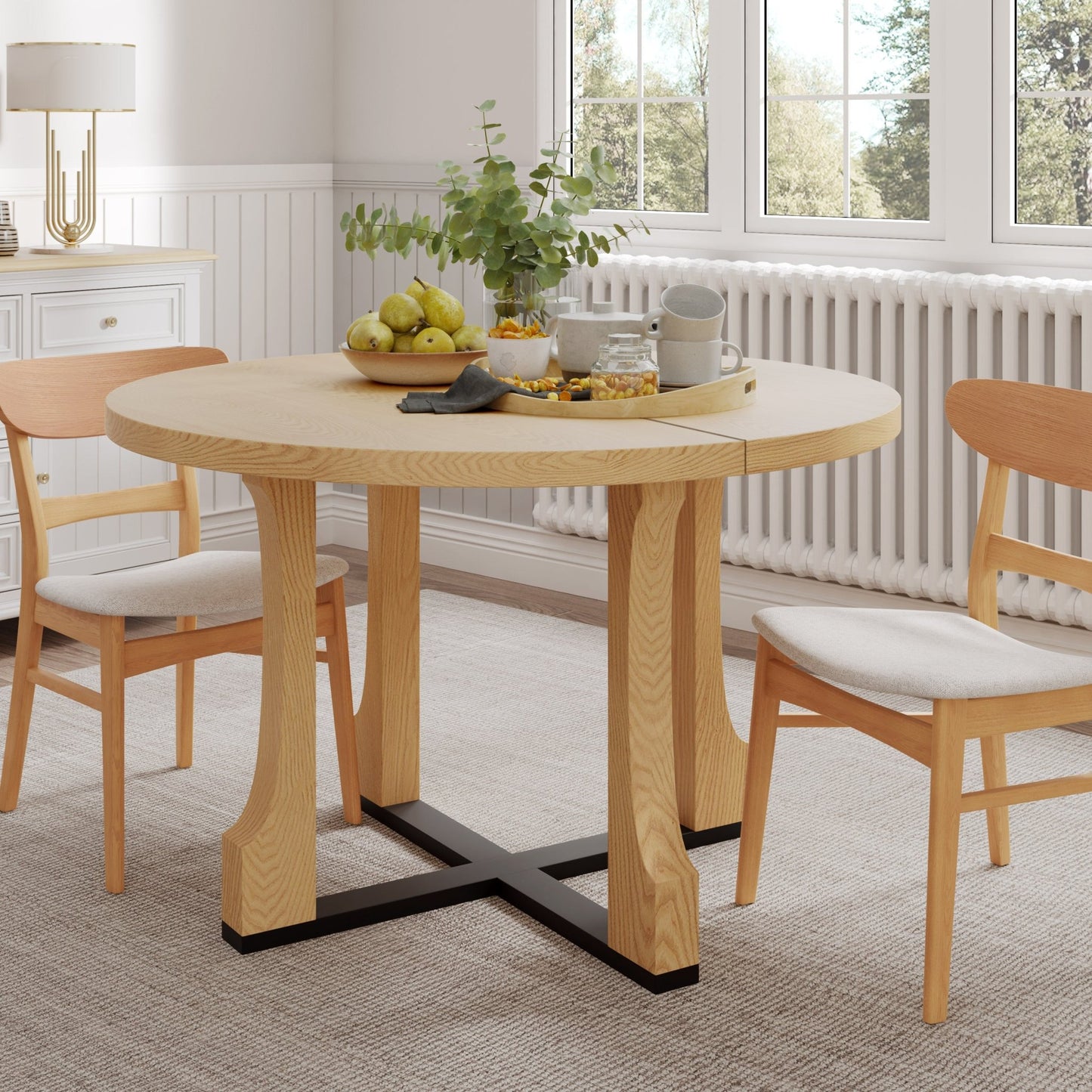 48' Round Dining Table - N771P240936A - 1st Choice Furniture Direct