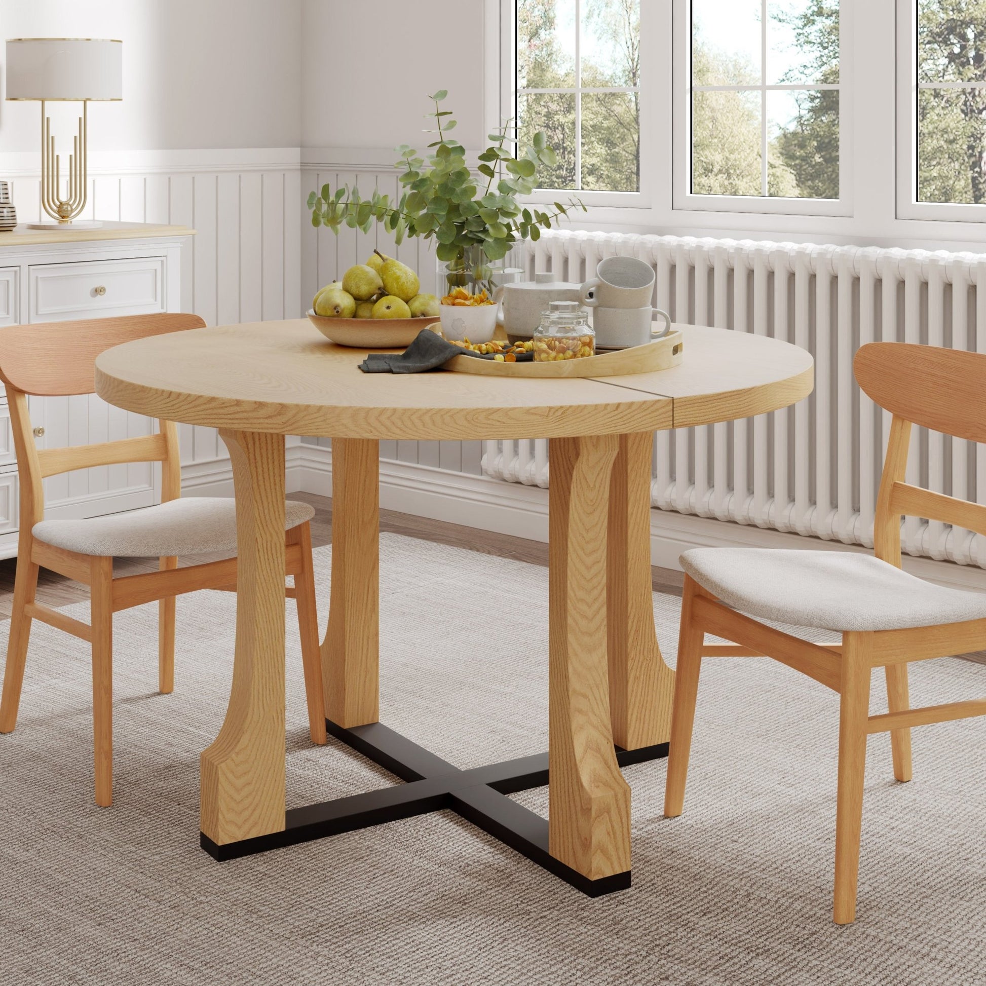 48' Round Dining Table - N771P240936A - 1st Choice Furniture Direct