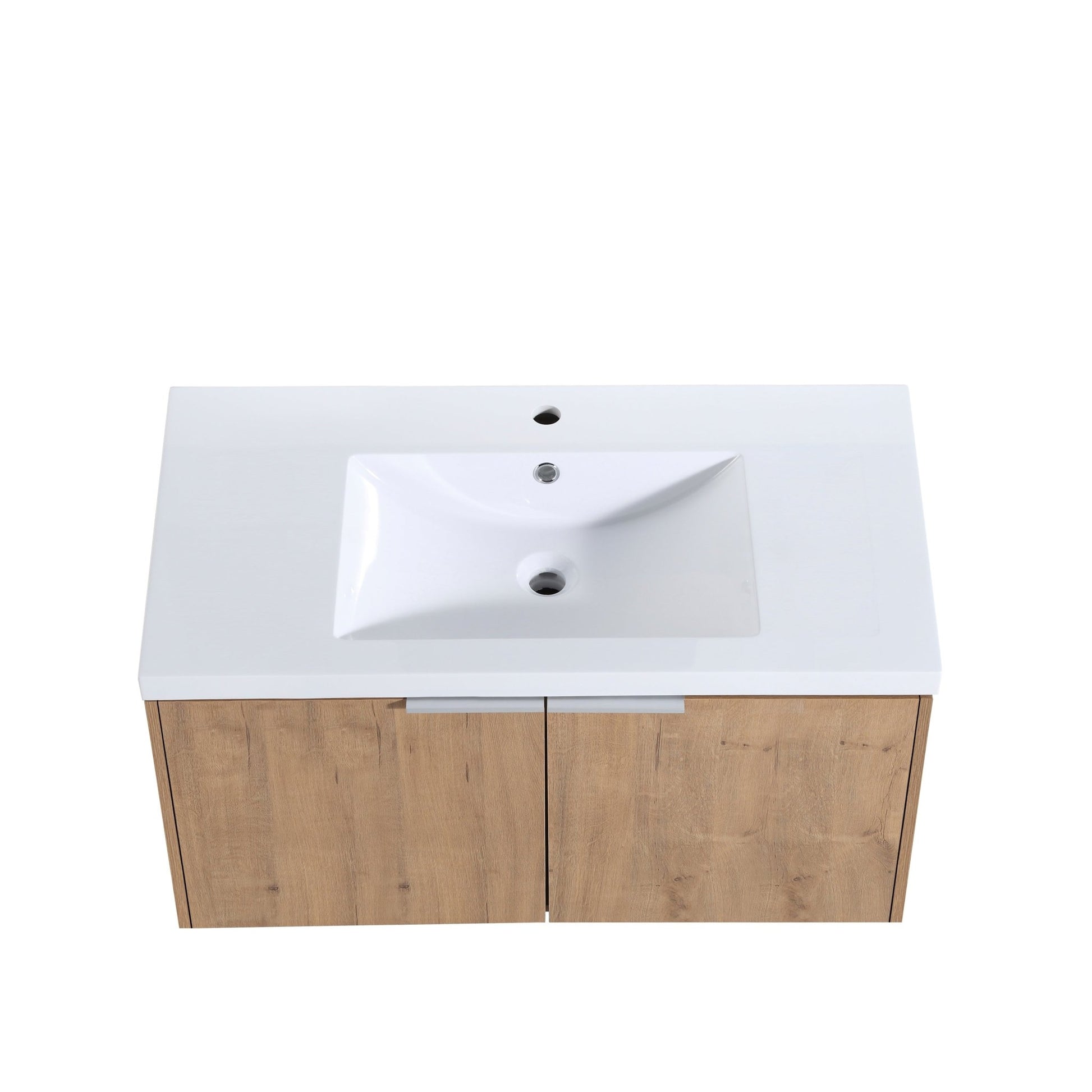 48' Wall - Mounted Bathroom Vanity With Sink and Side Cabinet, Soft Close Doors,00112IMOx2 - 0636IMO - 0612GWH Combination Cabinet(KD - Packing) - 1st Choice Furniture Direct