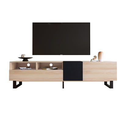 1st Choice Modern TV Stand Console for 80" TV with Double Storage Space