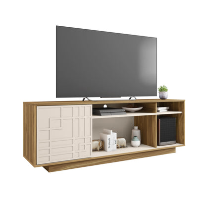 1st Choice Elegant Oak TV Stand for 70" TVs - Modern & Stylish