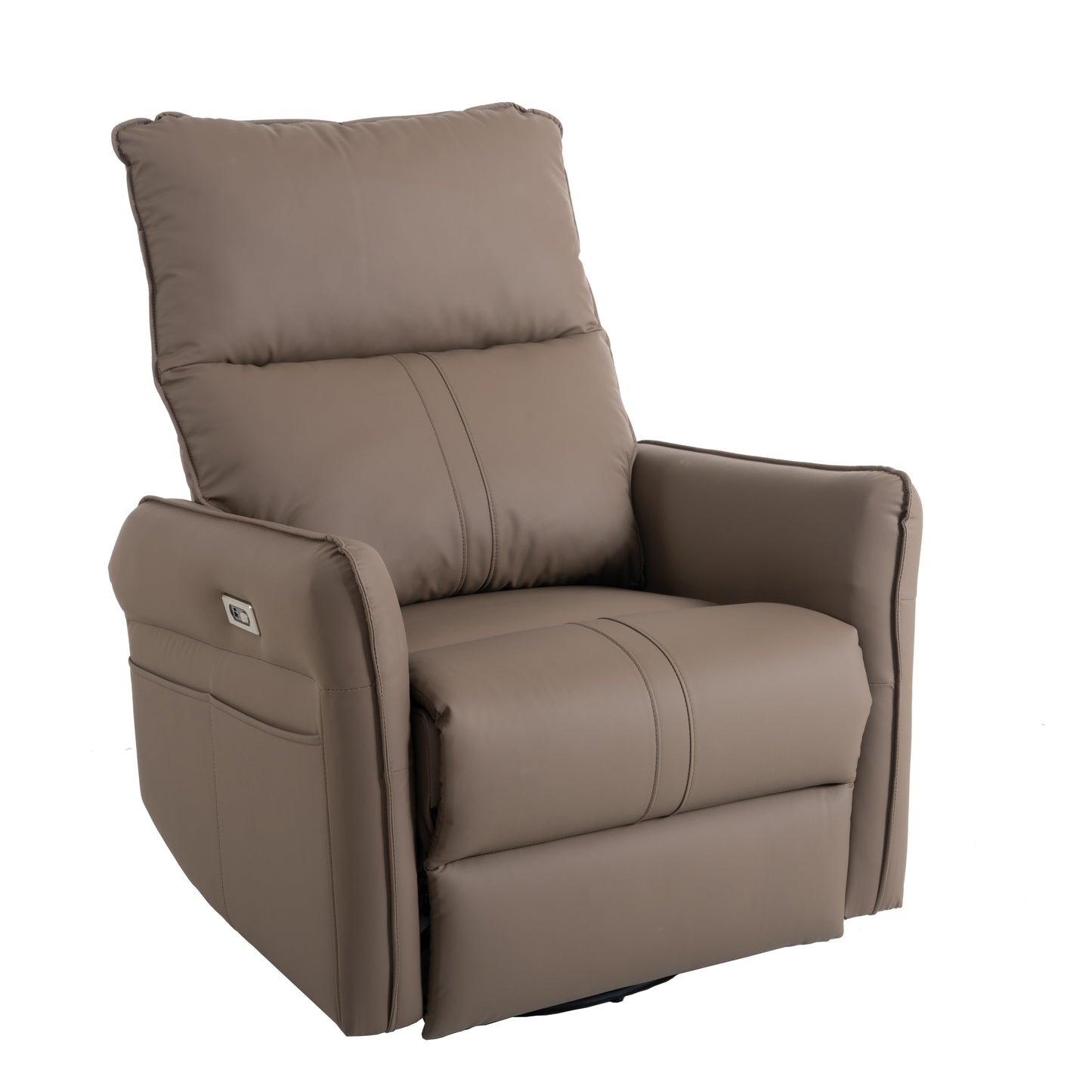 1st Choice Power Swivel Rocker Recliner Chair Sofa with USB Ports