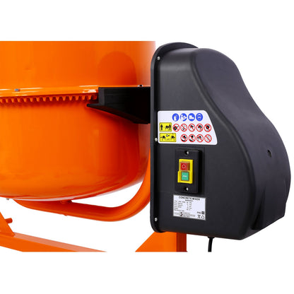 5 Cu Ft Electric Concrete Mixer – Heavy Duty Cement Mixing Machine - 1st Choice Furniture Direct