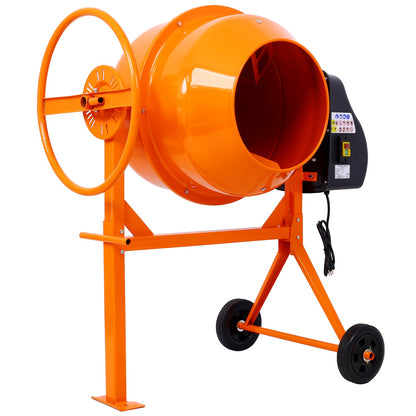 5 Cu Ft Electric Concrete Mixer – Heavy Duty Cement Mixing Machine - 1st Choice Furniture Direct