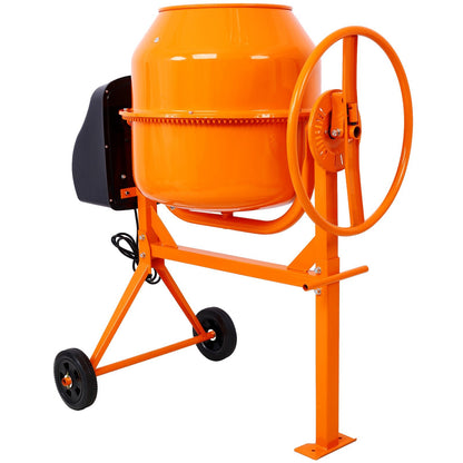 5 Cu Ft Electric Concrete Mixer – Heavy Duty Cement Mixing Machine - 1st Choice Furniture Direct