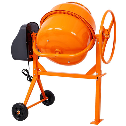 5 Cu Ft Electric Concrete Mixer – Heavy Duty Cement Mixing Machine - 1st Choice Furniture Direct
