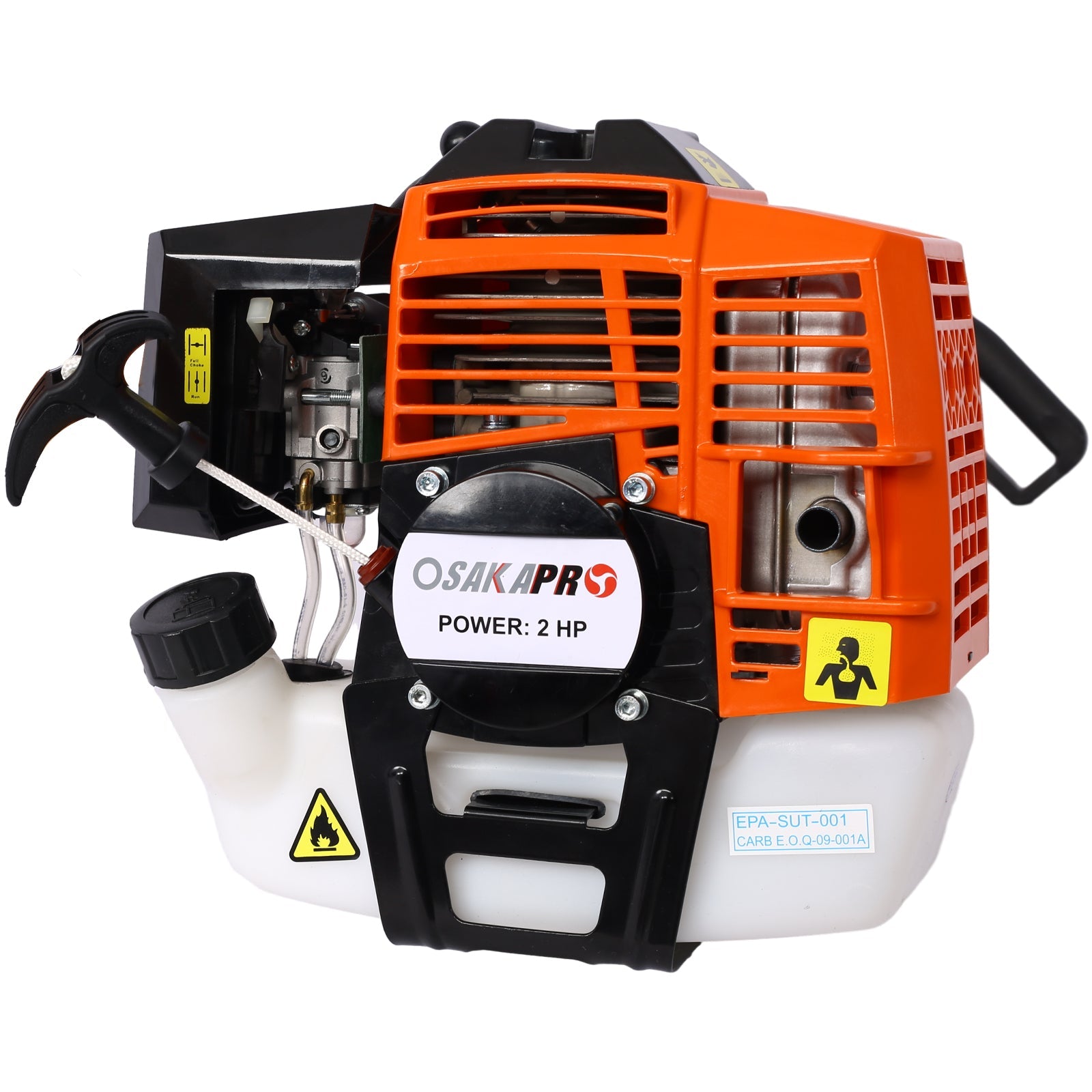 5 in 1 Multi - Functional Trimming Tool, 56CC 2 - Cycle Garden Tool System with Gas Pole Saw, Hedge Trimmer, Grass Trimmer, and Brush Cutter EPA Compliant - 1st Choice Furniture Direct