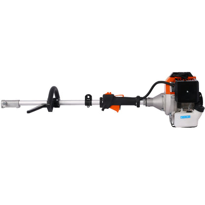 5 in 1 Multi - Functional Trimming Tool, 56CC 2 - Cycle Garden Tool System with Gas Pole Saw, Hedge Trimmer, Grass Trimmer, and Brush Cutter EPA Compliant - 1st Choice Furniture Direct