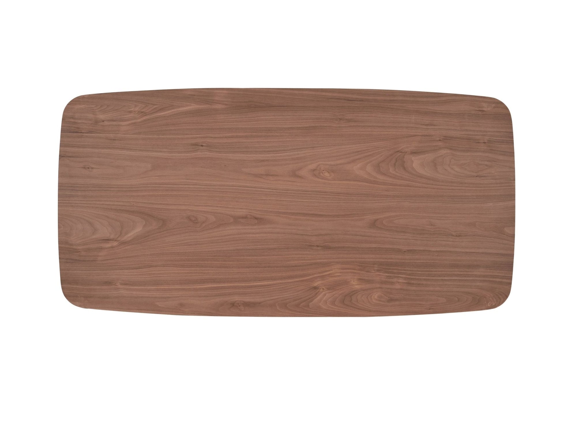 5-Piece Light Brown & Walnut Dining Set with Curved Base Table - 1st Choice Furniture Direct