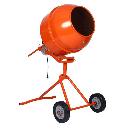 5.0 cu. ft. Portable Concrete Mixer,electric cement mixer ,ETL certificated copper motor - 1st Choice Furniture Direct