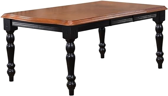 Sunset Trading Black Cherry Selections 5 Piece 56-72" Rectangular Extendable Dining Set with 4 Comfort Back Chairs