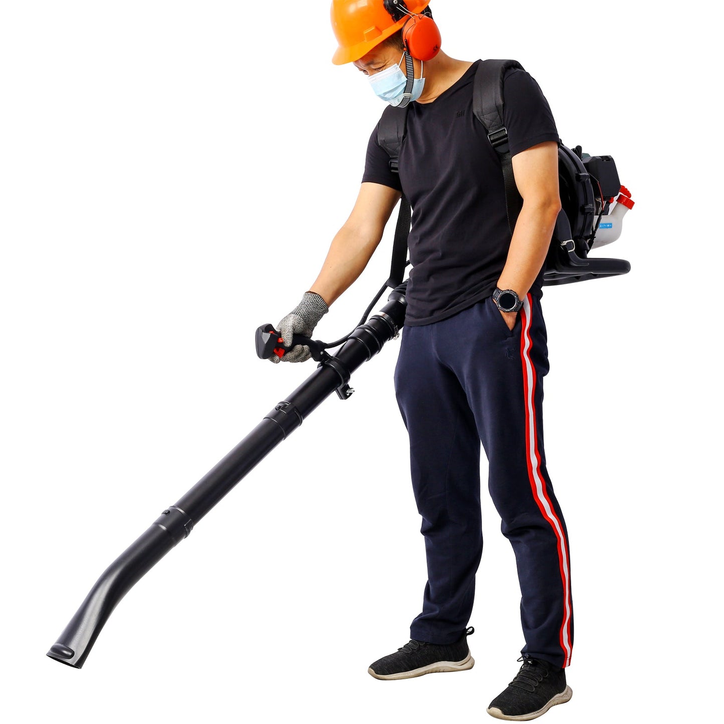 52cc Gas Backpack Leaf Blower – High Power 650 CFM Yard Tool - 1st Choice Furniture Direct