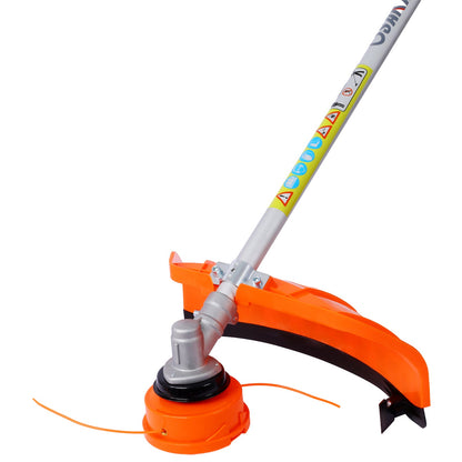 52cc Gas String Trimmer & Brush Cutter 2 - in - 1 | Heavy Duty Weed Eater with Shoulder Strap - 1st Choice Furniture Direct
