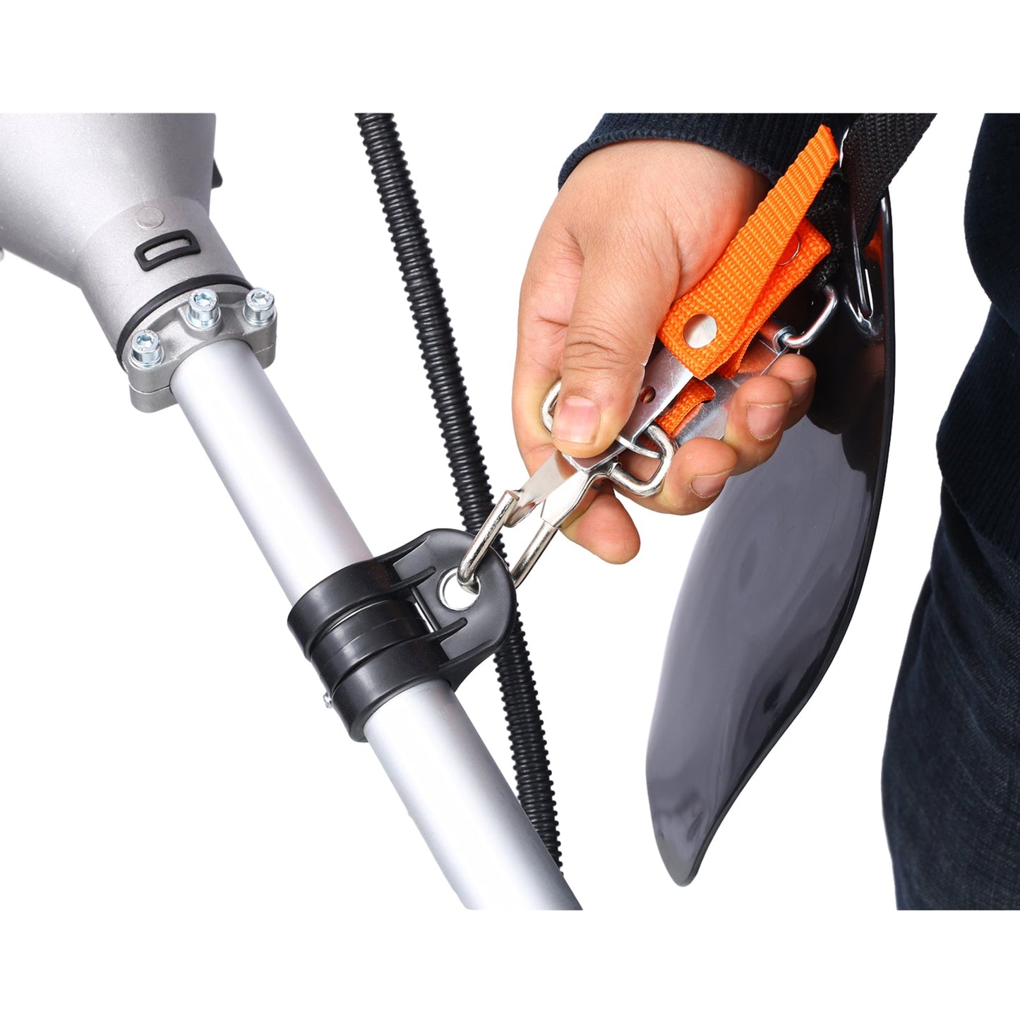 52cc Gas String Trimmer & Brush Cutter 2 - in - 1 | Heavy Duty Weed Eater with Shoulder Strap - 1st Choice Furniture Direct