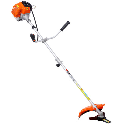 52cc Gas String Trimmer & Brush Cutter 2 - in - 1 | Heavy Duty Weed Eater with Shoulder Strap - 1st Choice Furniture Direct