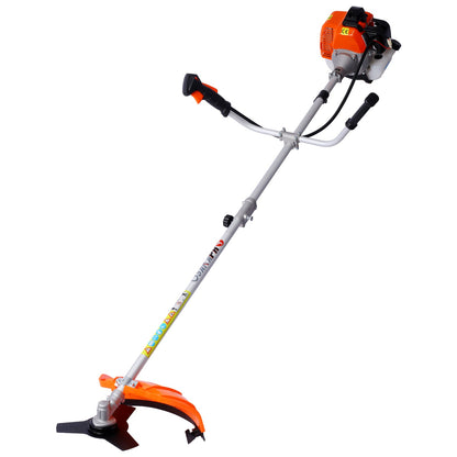 52cc Gas String Trimmer & Brush Cutter 2 - in - 1 | Heavy Duty Weed Eater with Shoulder Strap - 1st Choice Furniture Direct