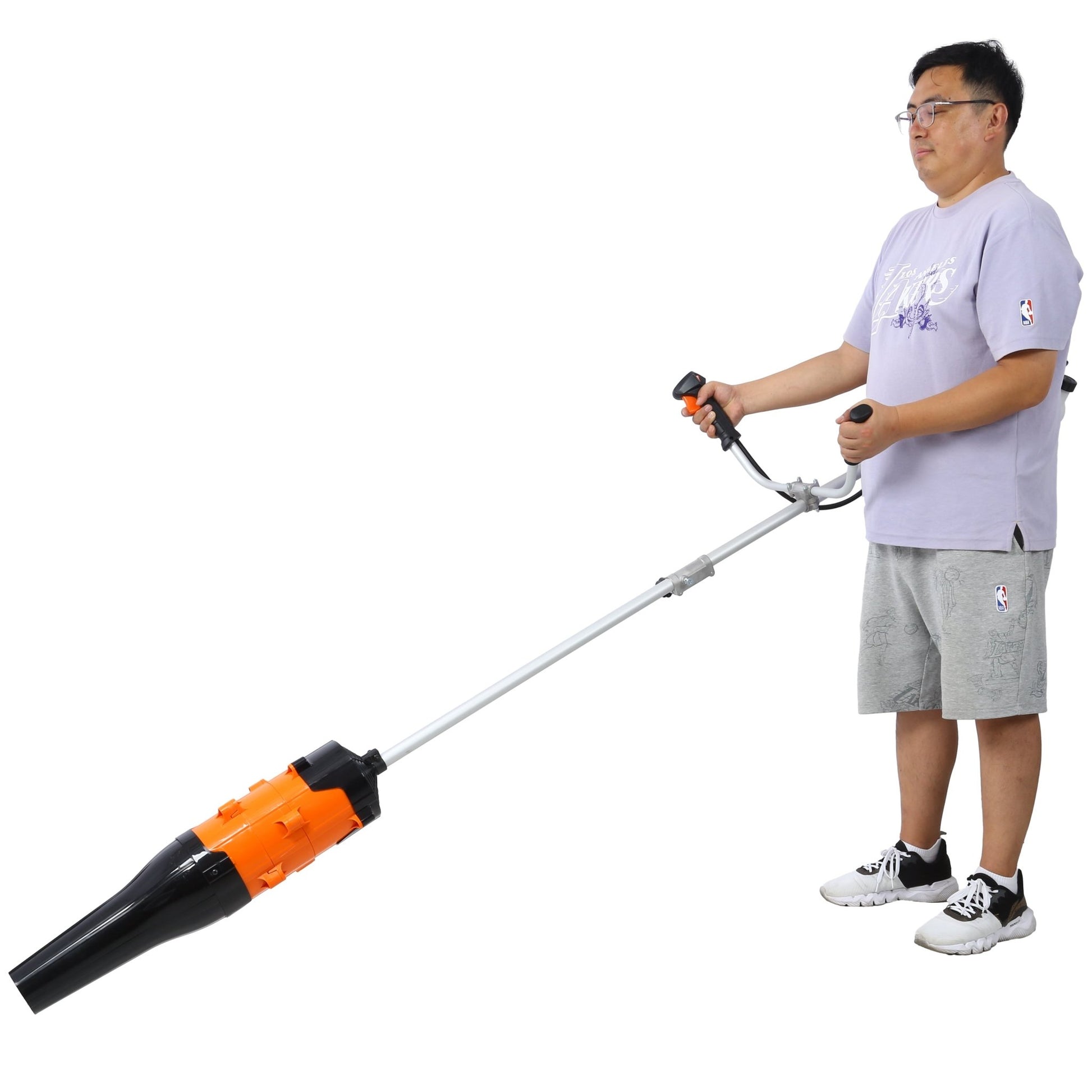 52cc Weed Eater/Wacker Gas Powered, 3 in 1 Blower, String Trimmer,with 10'' Brush Cutter,Rubber Handle & Shoulder Strap Included - 1st Choice Furniture Direct