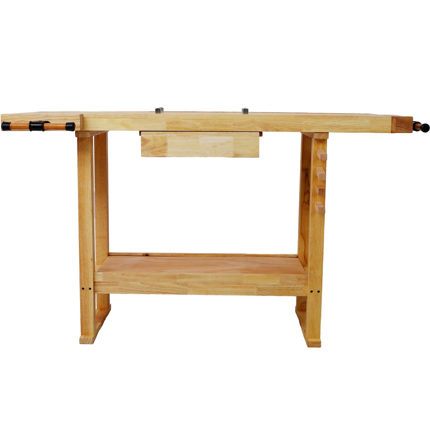 55 - Inch Wood Workbench - Wooden Workbench for Garage Workshop and Home - 1st Choice Furniture Direct