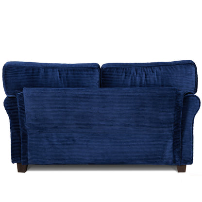 57' Modern 2 - Seater Corduroy Sofa With Removable Backrest & Seat Cushions,Padded Armrests,High Rebound Sponge Filled with Solid Wood and Composite Frame,Easy Assembly For Living Room,Bedroom,Office. - 1st Choice Furniture Direct