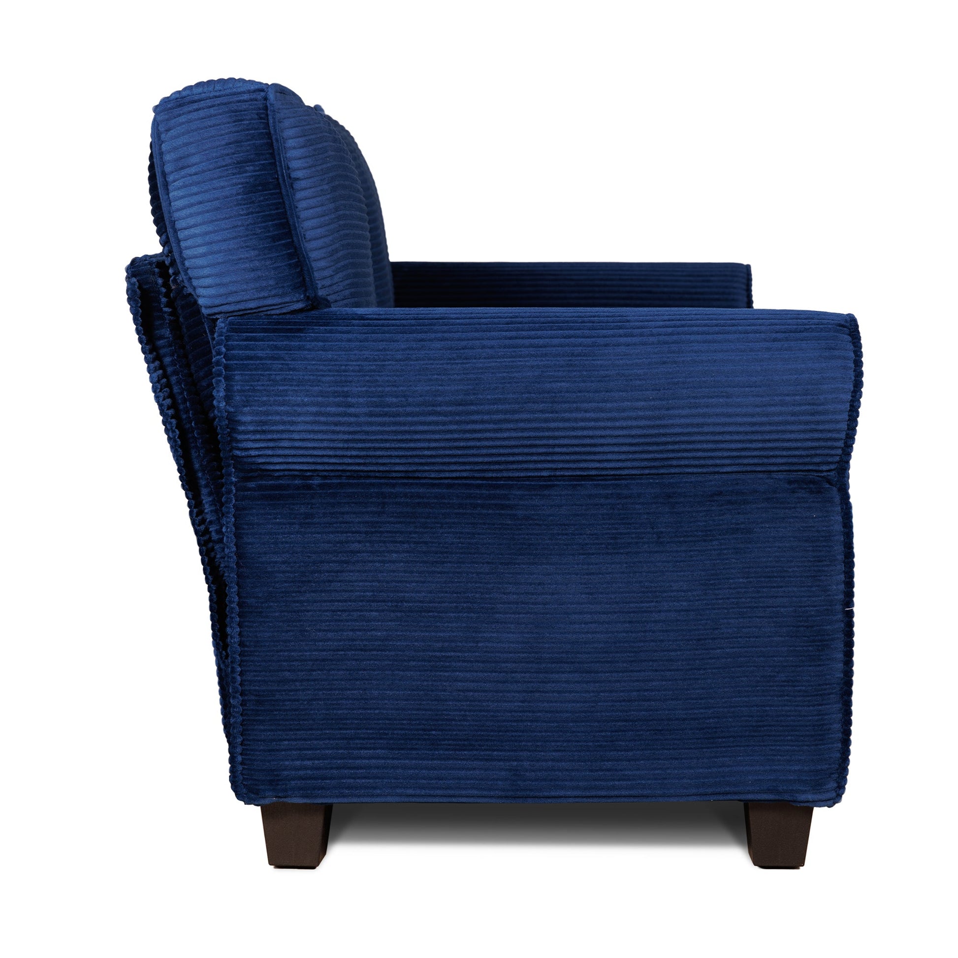 57' Modern 2 - Seater Corduroy Sofa With Removable Backrest & Seat Cushions,Padded Armrests,High Rebound Sponge Filled with Solid Wood and Composite Frame,Easy Assembly For Living Room,Bedroom,Office. - 1st Choice Furniture Direct