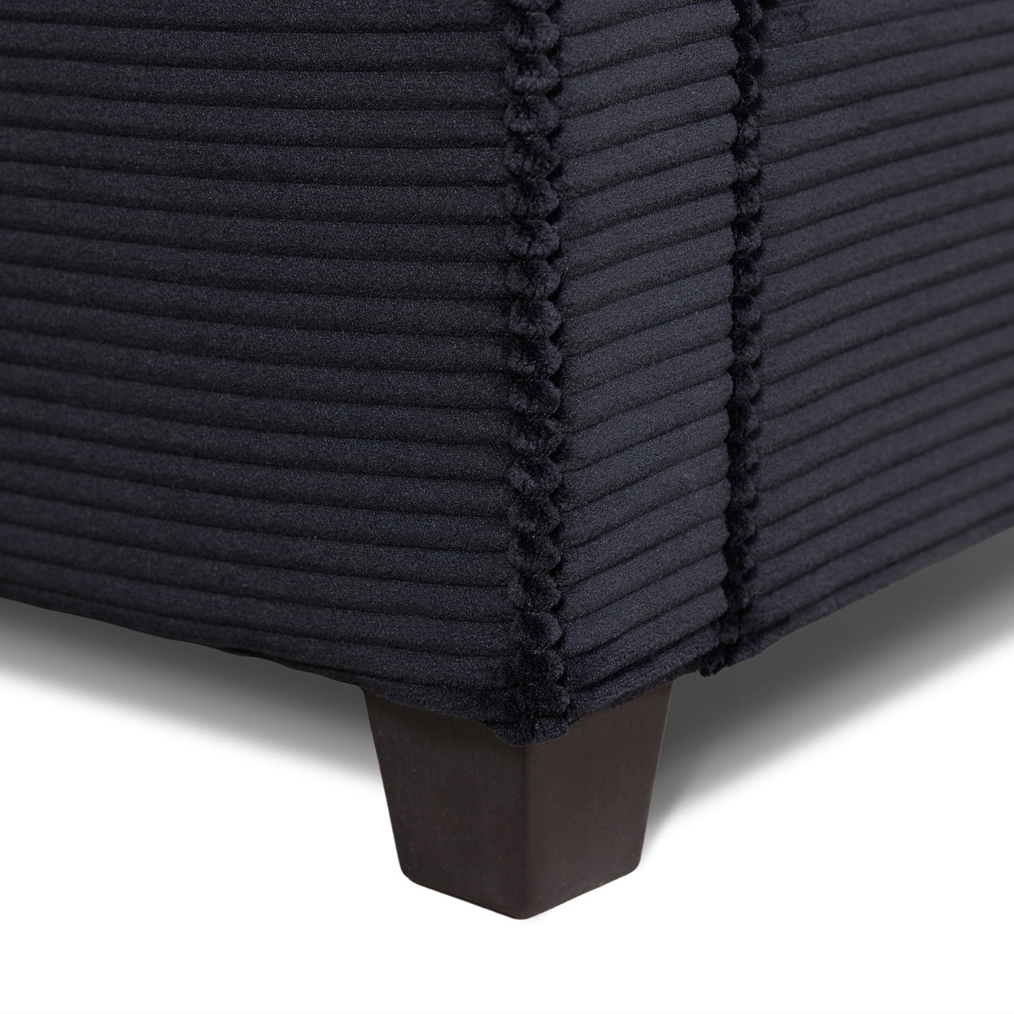 57' Modern 2 - Seater Corduroy Sofa With Removable Backrest & Seat Cushions,Padded Armrests,High Rebound Sponge Filled with Solid Wood and Composite Frame,Easy Assembly For Living Room,Bedroom,Office. - 1st Choice Furniture Direct